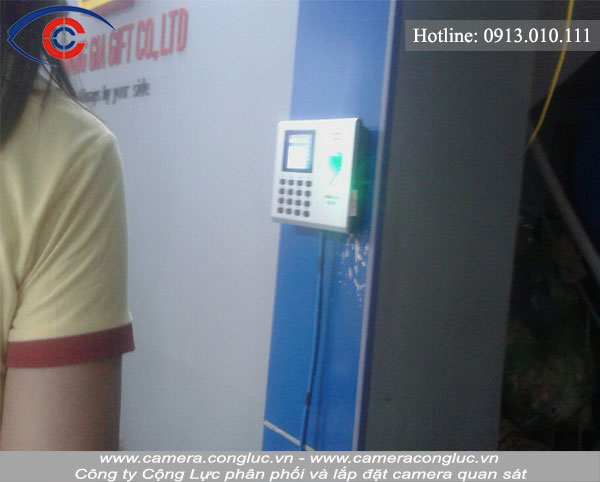 Lắp máy chấm công tại Quận Ngô Quyền Hải Phòng