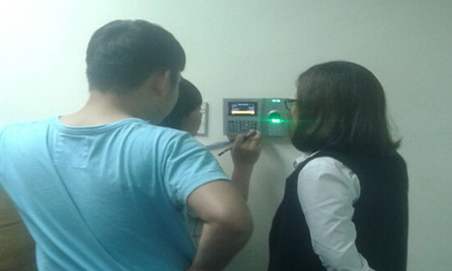 Lắp máy chấm công tại Quận Ngô Quyền Hải Phòng