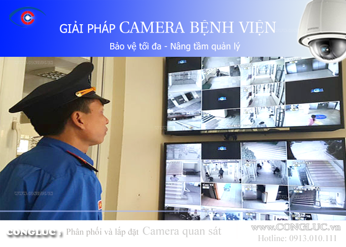 Giải pháp lắp đặt camera cho bệnh viện