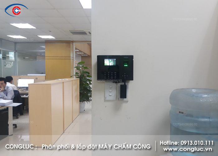 lắp đặt máy chấm công tại hải phòng