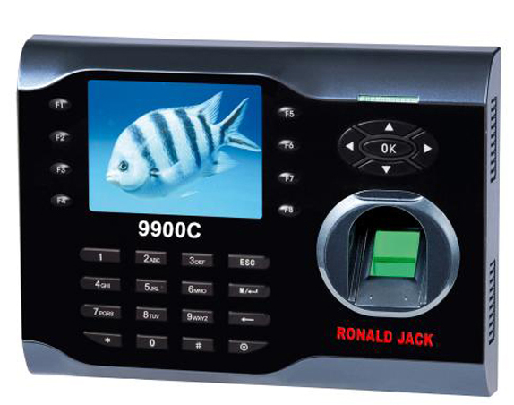 máy chấm công vân tay Ronald Jack 9900C chính hãng