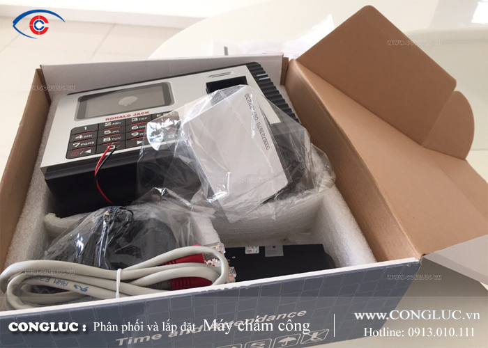 Bán máy chấm công vân tay Ronald Jack X938C chính hãng