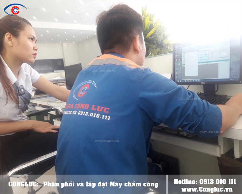 Thợ lắp máy chấm công giỏi nhất hải phòng