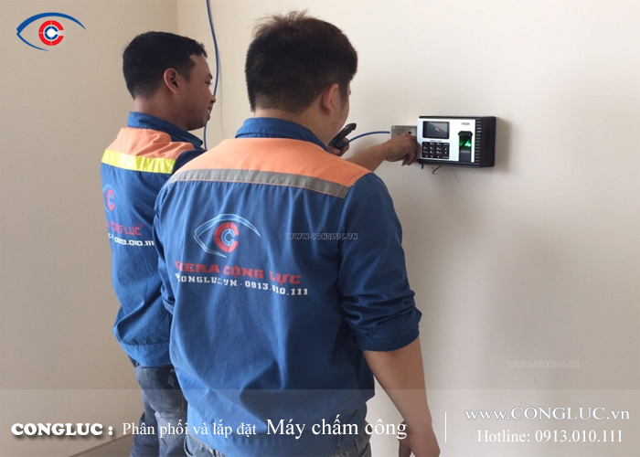 thợ lắp máy chấm công ở Hải Phòng