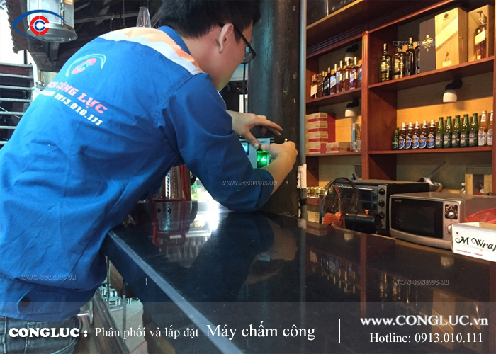 thợ lắp máy chấm công giỏi nhất hải phòng