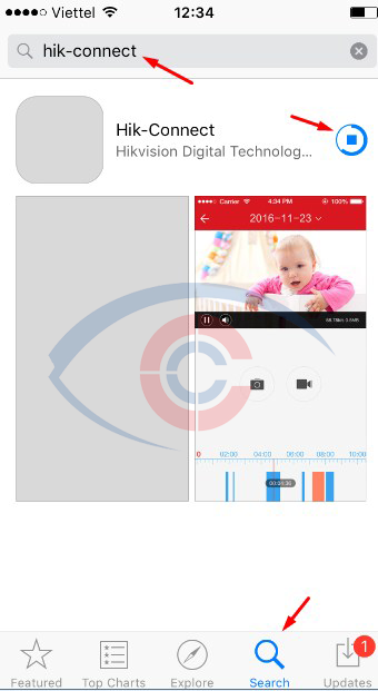 Phần mềm Hik connect xem camera Hikvision trên di động