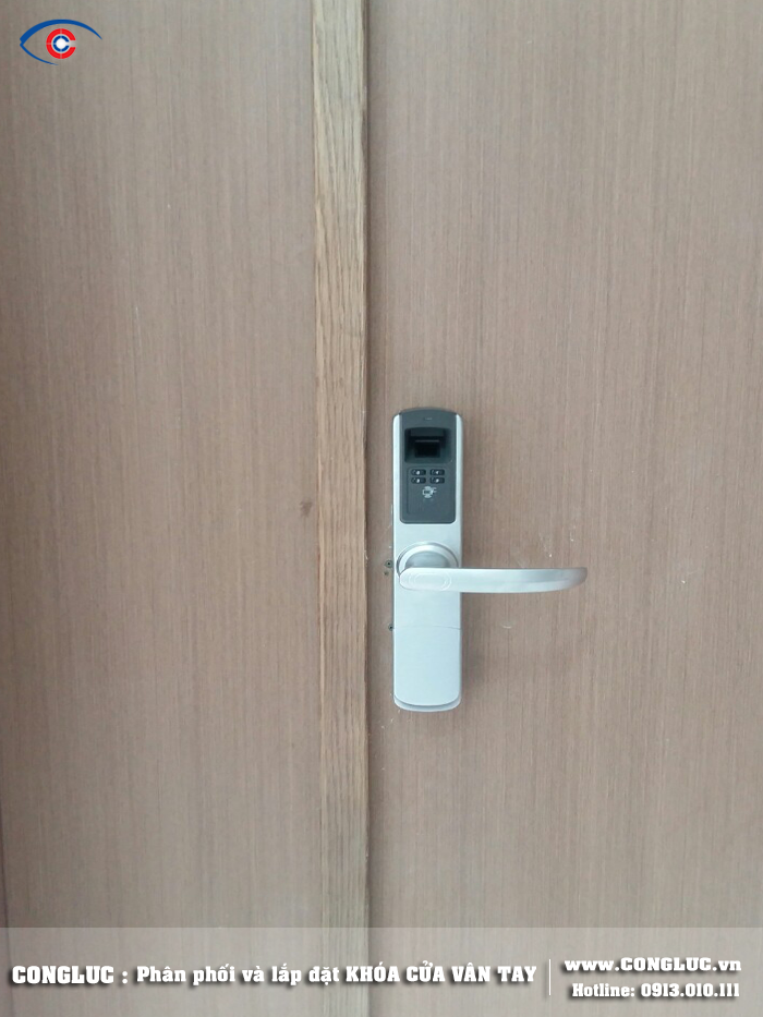 lắp khóa vân tay chung cư cao cấp tòa nhà SHP Hải Phòng