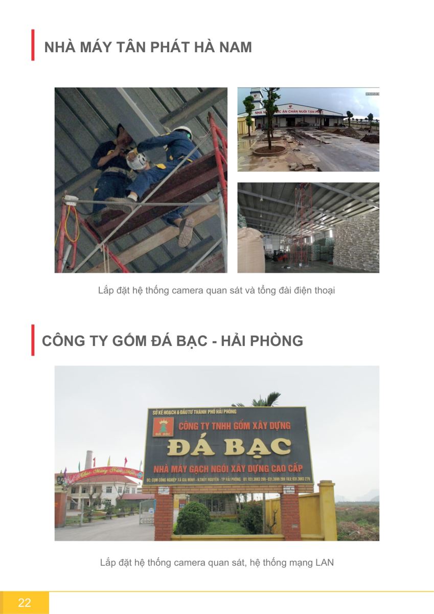 Hồ sơ năng lực công ty cộng lực hải phòng 21
