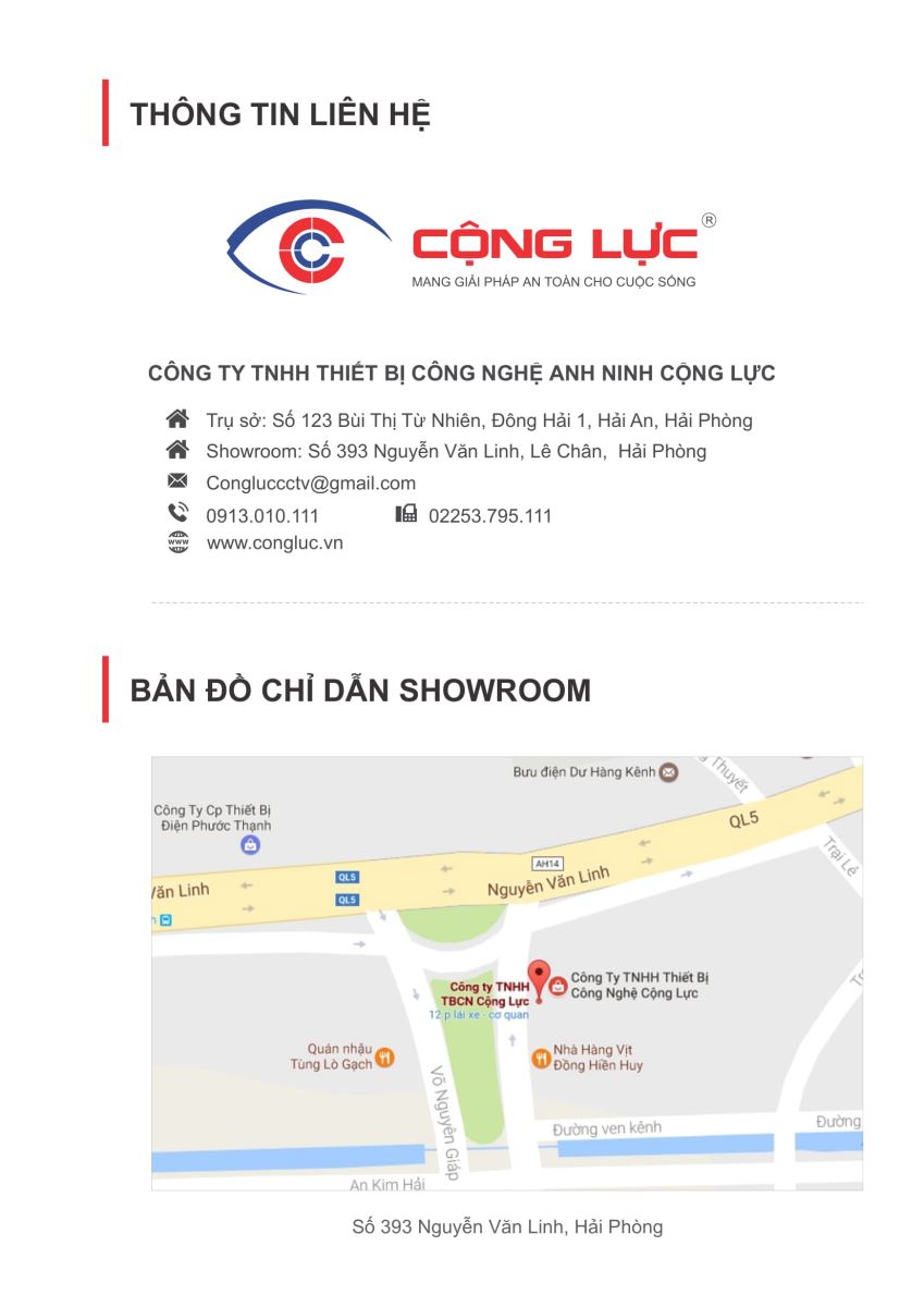 Hồ sơ năng lực công ty cộng lực hải phòng 48
