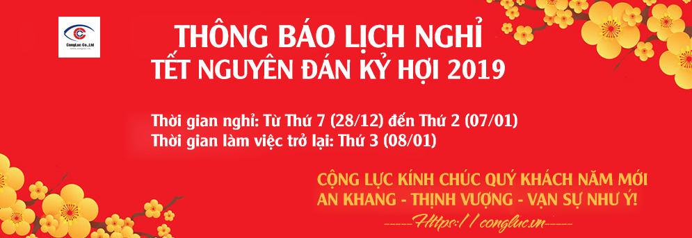 công ty cộng lực thông báo lịch nghỉ tết nguyên đán 2019