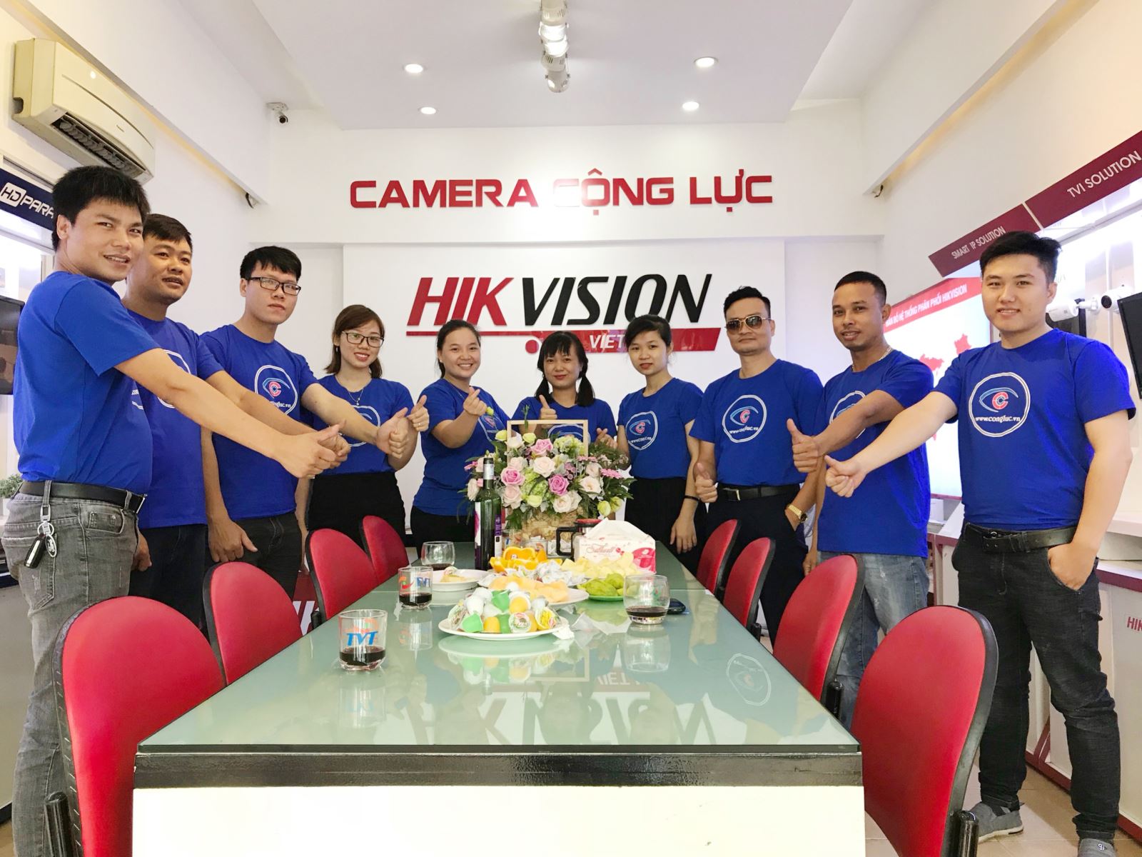 công ty máy chấm công cộng Lực hải phòng