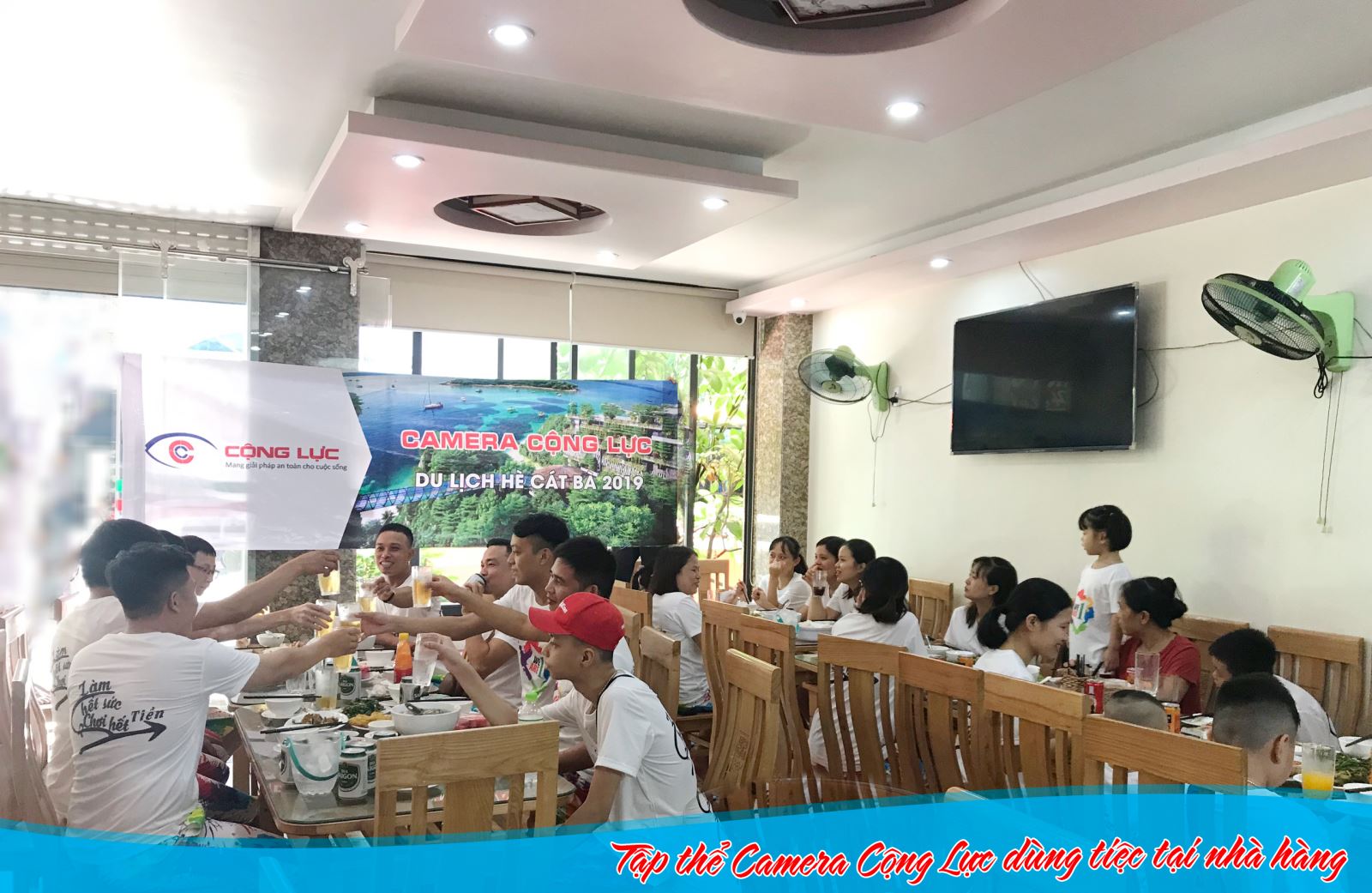Cộng lực tổ chức du lịch hè 2019 cho CBNV tại cát bà hải phòng