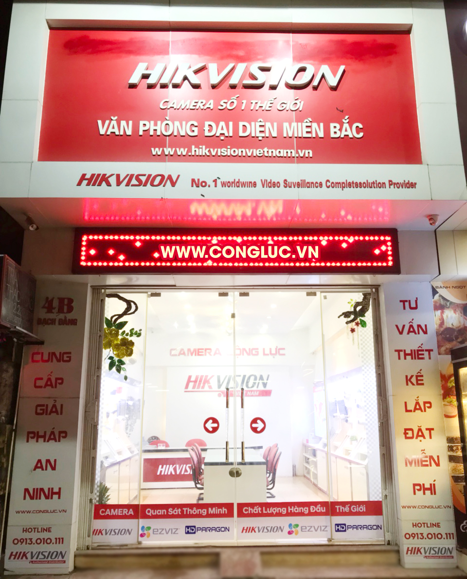 Showroom Camera Cộng Lực 4B Bạch Đằng Hồng Bàng Hải Phòng