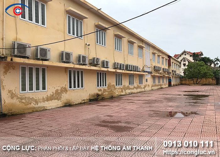 lắp đặt hệ thống âm thanh cho trường học tại hải phòng