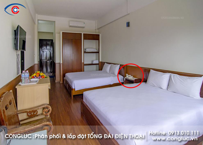 Lắp đặt tổng đài điện thoại nội bộ nhà nghỉ tại Vân Đồn Quảng Ninh