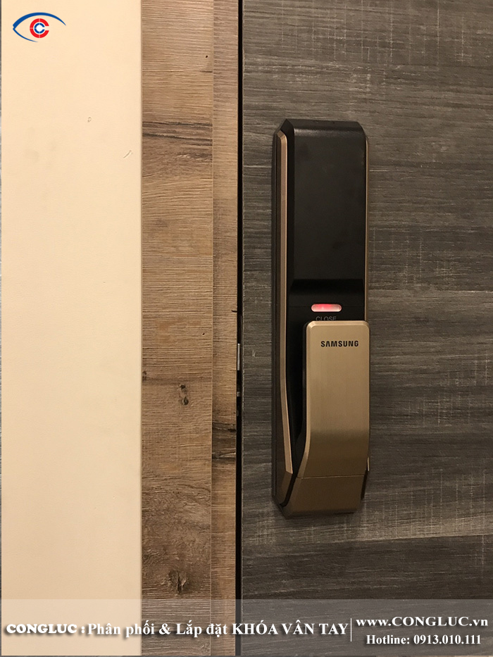 Lắp khóa cửa vân tay samsung Vinhomes Imperia