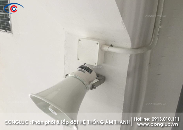 Lắp hệ thống âm thanh toa nhà xưởng công ty Việt Hàn tại Quận Hải An Hải Phòng