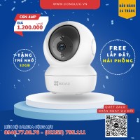 khuyến mãi giảm 10% camera wifi ezviz c6n 4mp mừng lễ 30/4 và 1/5