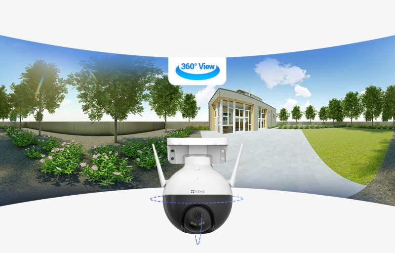 bán camera wifi ezviz c8w giá rẻ tại hải phòng 3