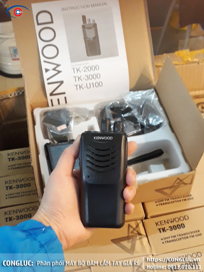 địa chỉ bán máy bộ đàm cầm tay kenwood tk3000 giá rẻ nhất hải phòng