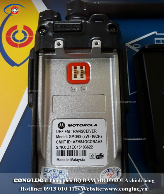 Bán máy bộ đàm cầm tay Motorola chính hãng tại Hải Phòng