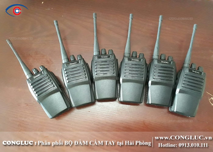 Bán bộ đàm cầm tay tại khu công nghiệp Tràng Cát Hải PHòng