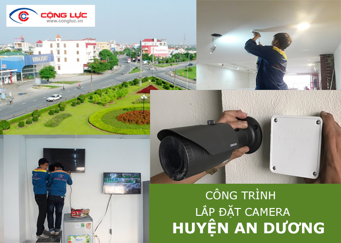 các công trình lắp đặt camera tại huyện an dương hải phòng