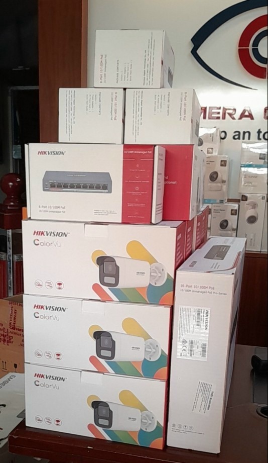 camera cộng lực cung cấp camera ip hikvision 4mp cho nhà thờ tổ thái bình