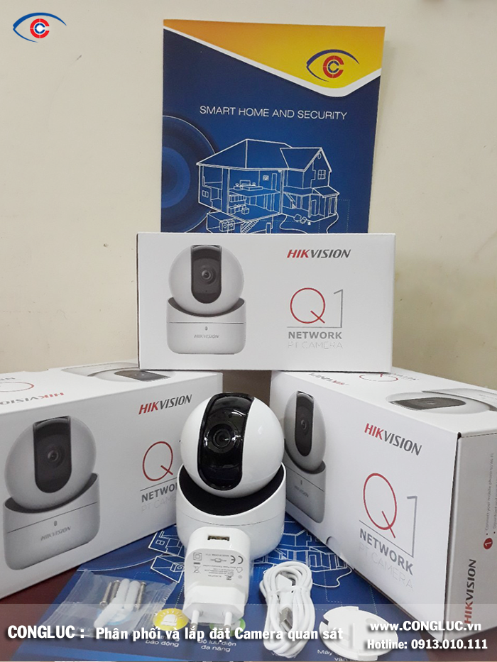 Lắp camera ip wifi Hikvision giá rẻ tại Hải Phòng