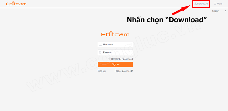 Cách cài phần mềm xem camera Ebitcam trên máy tính