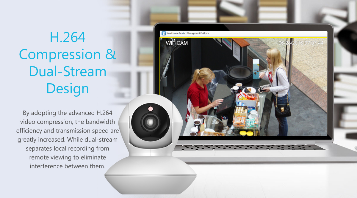 Camera Wifi BlueCam BL100P-AI cao cấp