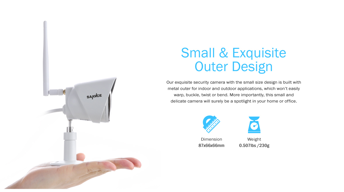 Camera wifi Bluecam 6