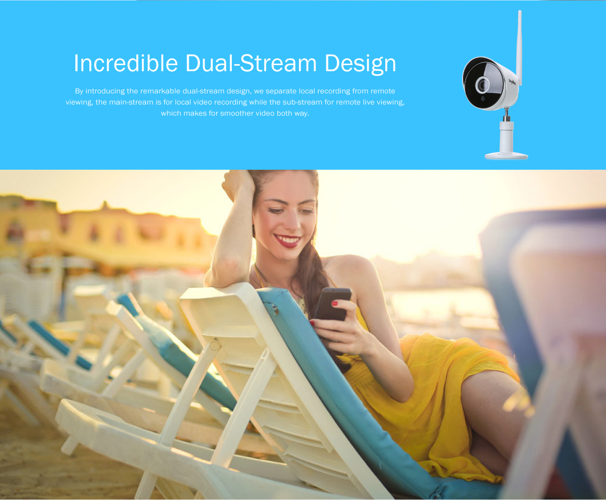 Camera wifi bluecam 7