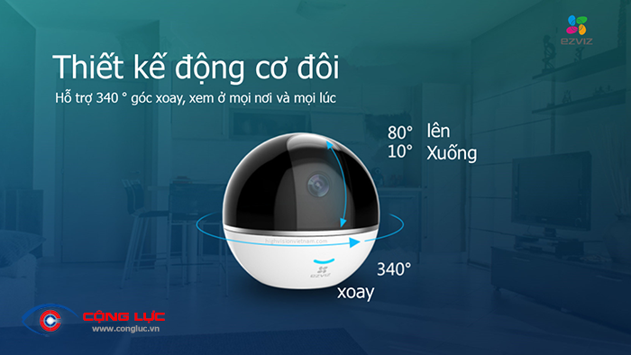 Camera IP C6T MINI 360 PLUS 1080P