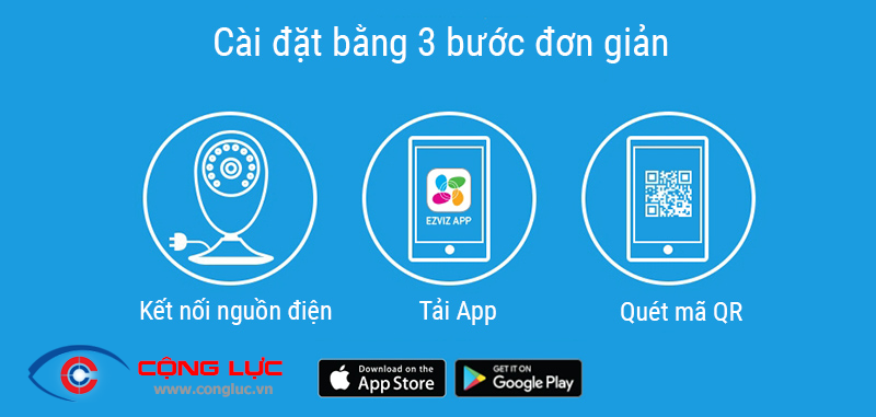 Bán Camera wifi không dây EZviz Mini O