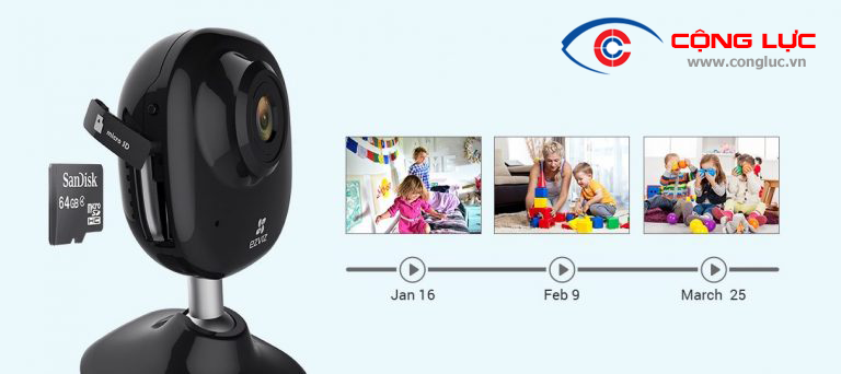 Camera wifi ezviz mini plus cao cấp