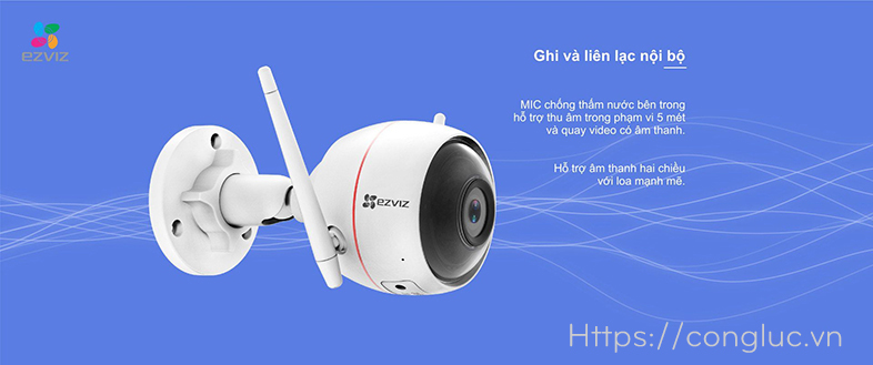 Đặc điểm Camera ezviz ezguard wifi