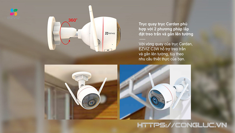 Camera wifi ezviz c3w giá rẻ