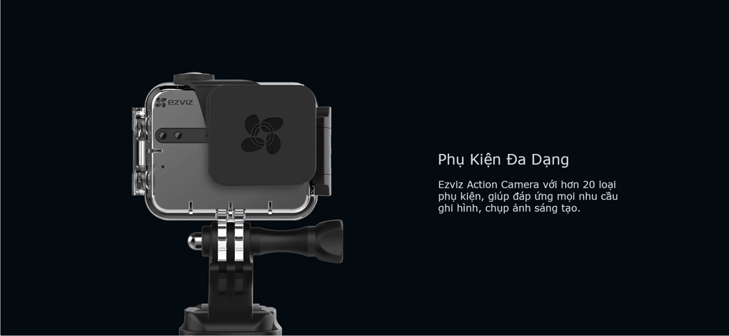 Phụ kiện camera Ezviz ACTION S1C đa dạng