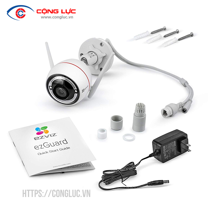 trọn bộ camera wifi ezviz c3w ezguard chính hãng