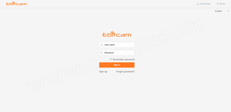 Hướng dẫn cài phần mềm xem camera Ebitcam trên máy tính