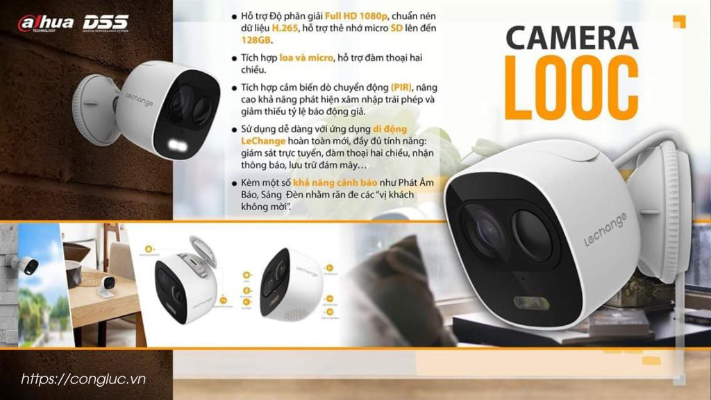 Tính năng nổi bật camera ip wifi dahua IPC-C26EP