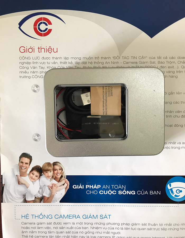 Bán camera giấu kín siêu nhỏ tại Hải Phòng