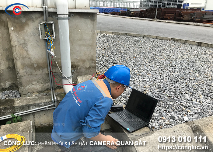 lắp đặt camera quan sát cho cầu cảng hải phòng
