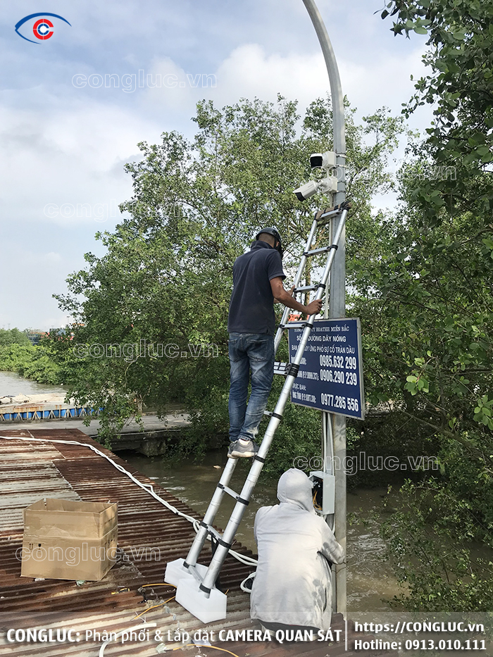 lắp đặt camera quan sát cho cầu cảng hải phòng