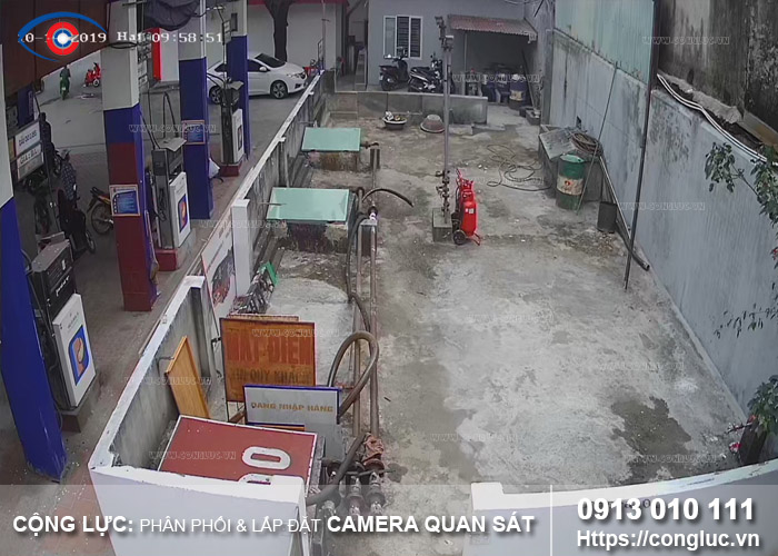 lắp đặt camera cây xăng 97 bạch đằng hồng bàng hải phòng