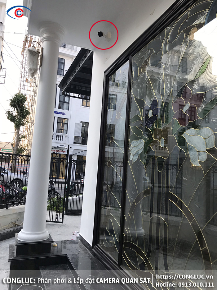 Lắp đặt camera ip Hikvision biệt thự đơn lập Manhattan 18-06 Vinhomes Imperia 3