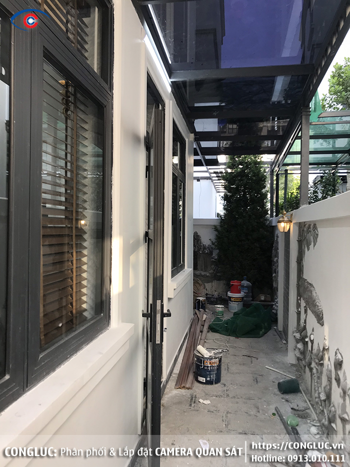 Lắp đặt camera ip Hikvision biệt thự đơn lập Manhattan 18-06 Vinhomes Imperia 5
