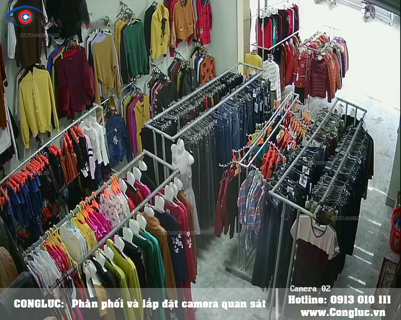 Lắp trọn bộ camera quan sát cho cửa hàng