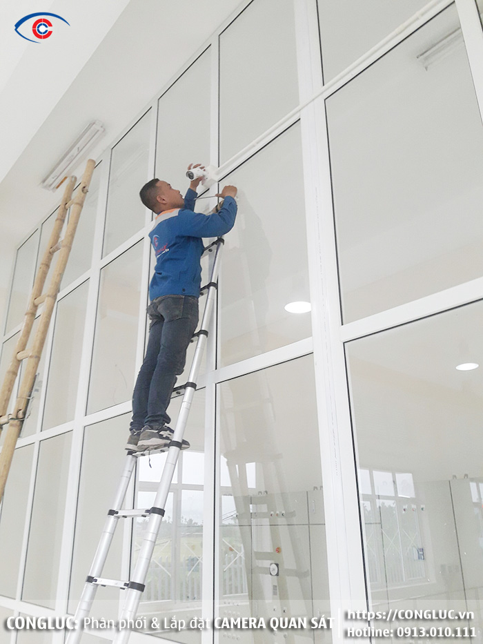 lắp đặt camera cho nhà máy nước vsip thủy nguyên hải phòng